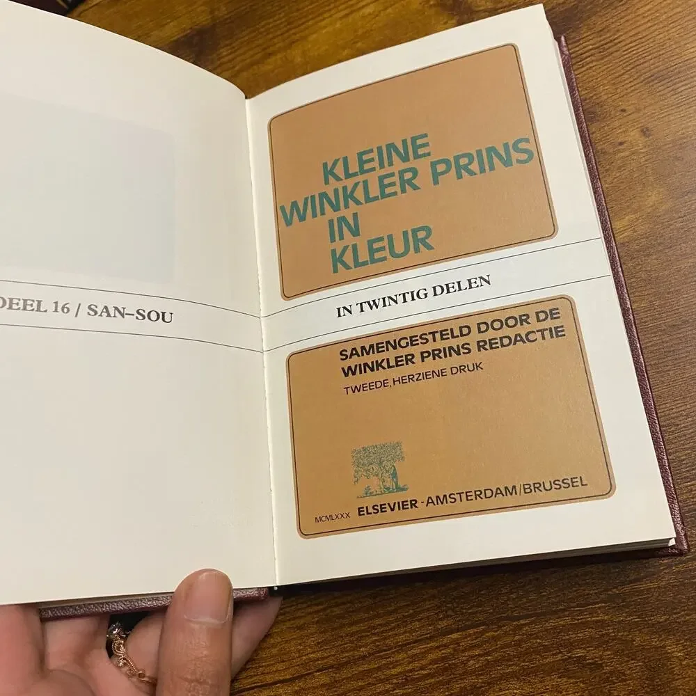 Kleine Winkler Prins in kleur tweedehands kopen 16 1978